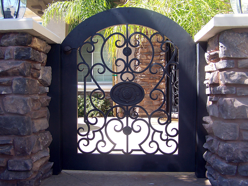 Olson Iron Gates Las Vegas | GATE SPECIALS | Double Gates, Wrought Iron ...